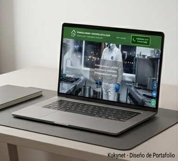 Sitio web de fumigación y control de plagas en CABA y GBA